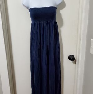 Forever 21 maxi dress dark blue size S